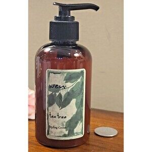 WEN Chaz Dean TEA TREE Styling Creme Cream 6 oz NWOB NOT SEALED With Pump